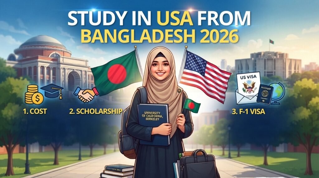Study in USA from Bangladesh