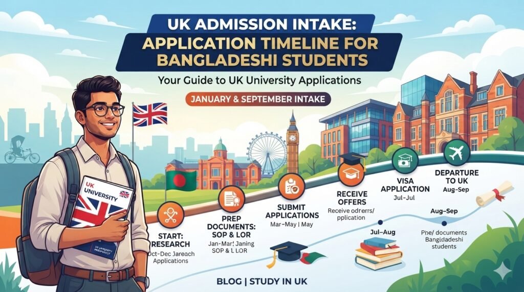 UK admission intake for Bangladeshi students